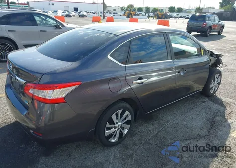 2014 Nissan Sentra S from USA, damaged, VIN 3N1AB7APXEL689898